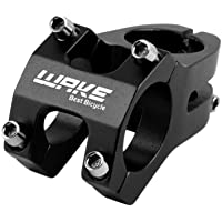 Wake Eje de 31.8 para bicicleta de montaña de 45 mm- vástago corto para manillar de 31.8 mm- la mayoría de bicicletas de…